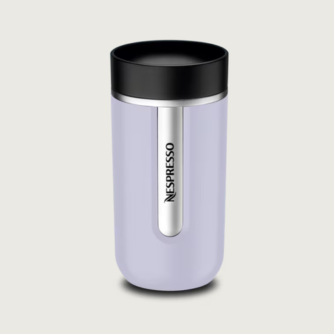 Nespresso Nomad Travel Mug M – Lilac - ספל מקורי של נספרסו בצבע סגול לילך גודל מדיום - Vinoli